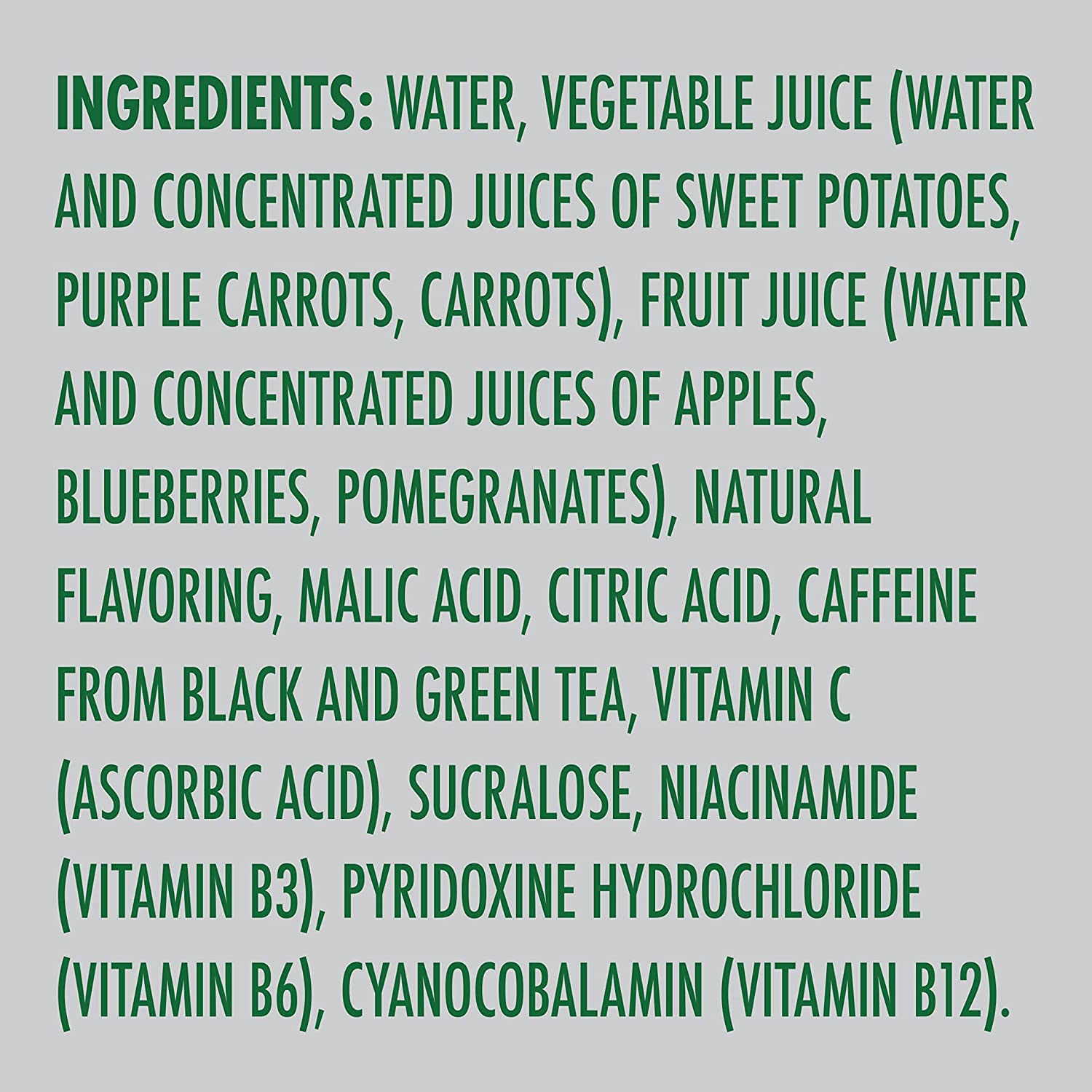 V8 +ENERGY Pomegranate Blueberry Energy Drink, Made With Real Vegetable And Fruit Juices, 8 Ounce Can (Case of 24) - Image 5